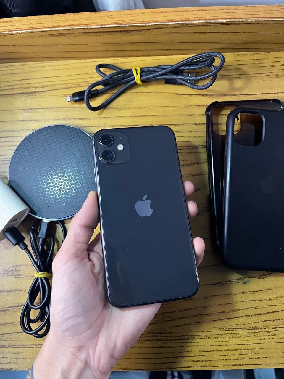 iPhone 11Black 64GB c/ Carregador USB e Indução (VALOR FINAL) - Foto 5