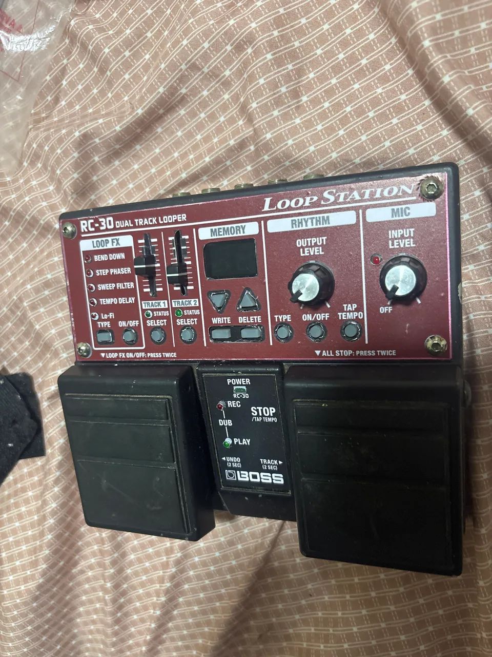 Pedal de loop Boss RC-30 - OPORTUNIDADE