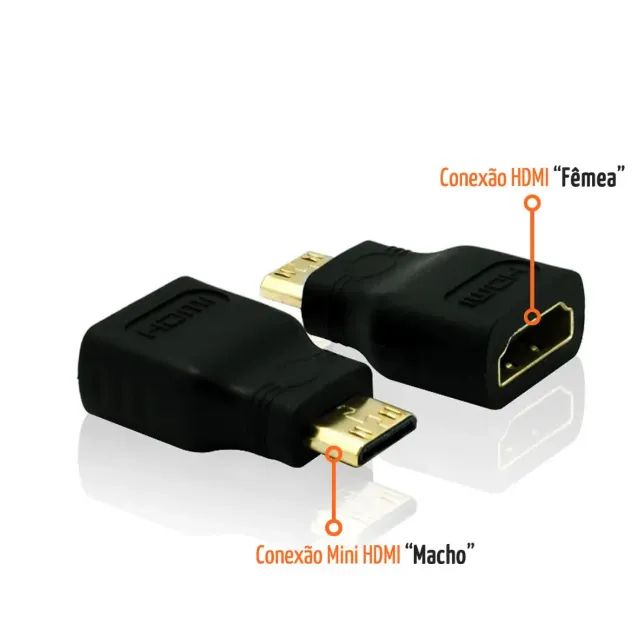 Combo Cabo Hdmi 3 Em 1 Adaptador Mini E Micro Hdmi 1,5m Full Hd 3d - Foto 3