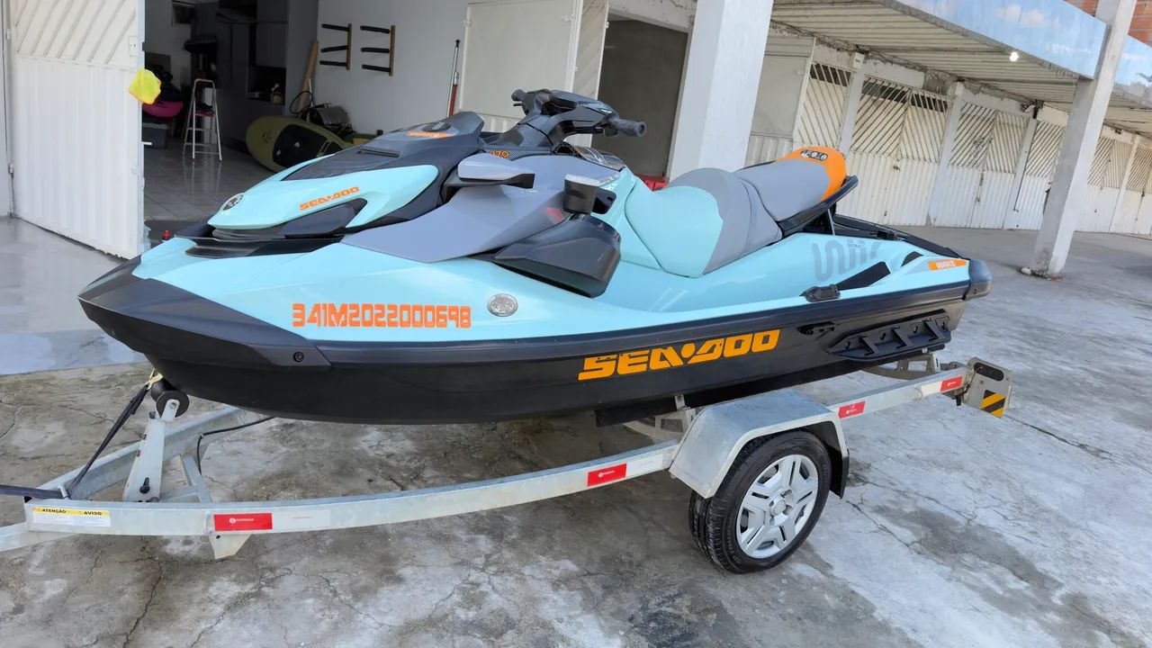 Jet ski sea doo wake 170 2022 som carretinha - Foto 7