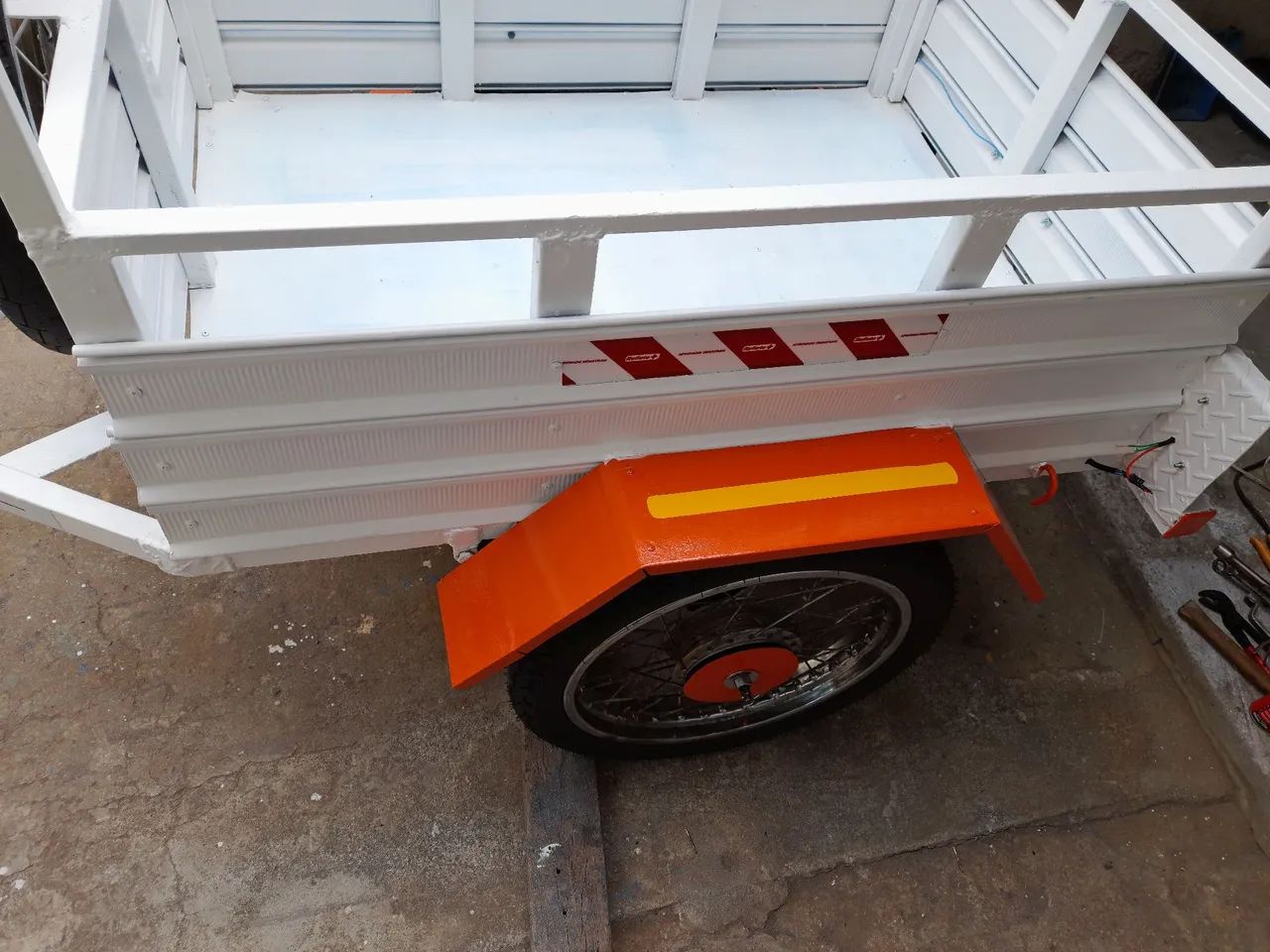 Carretinha diferenciada para motos. - Foto 5