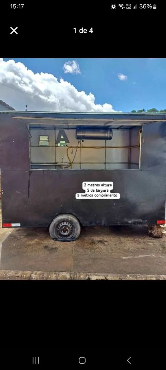 Treiler Food truck 
