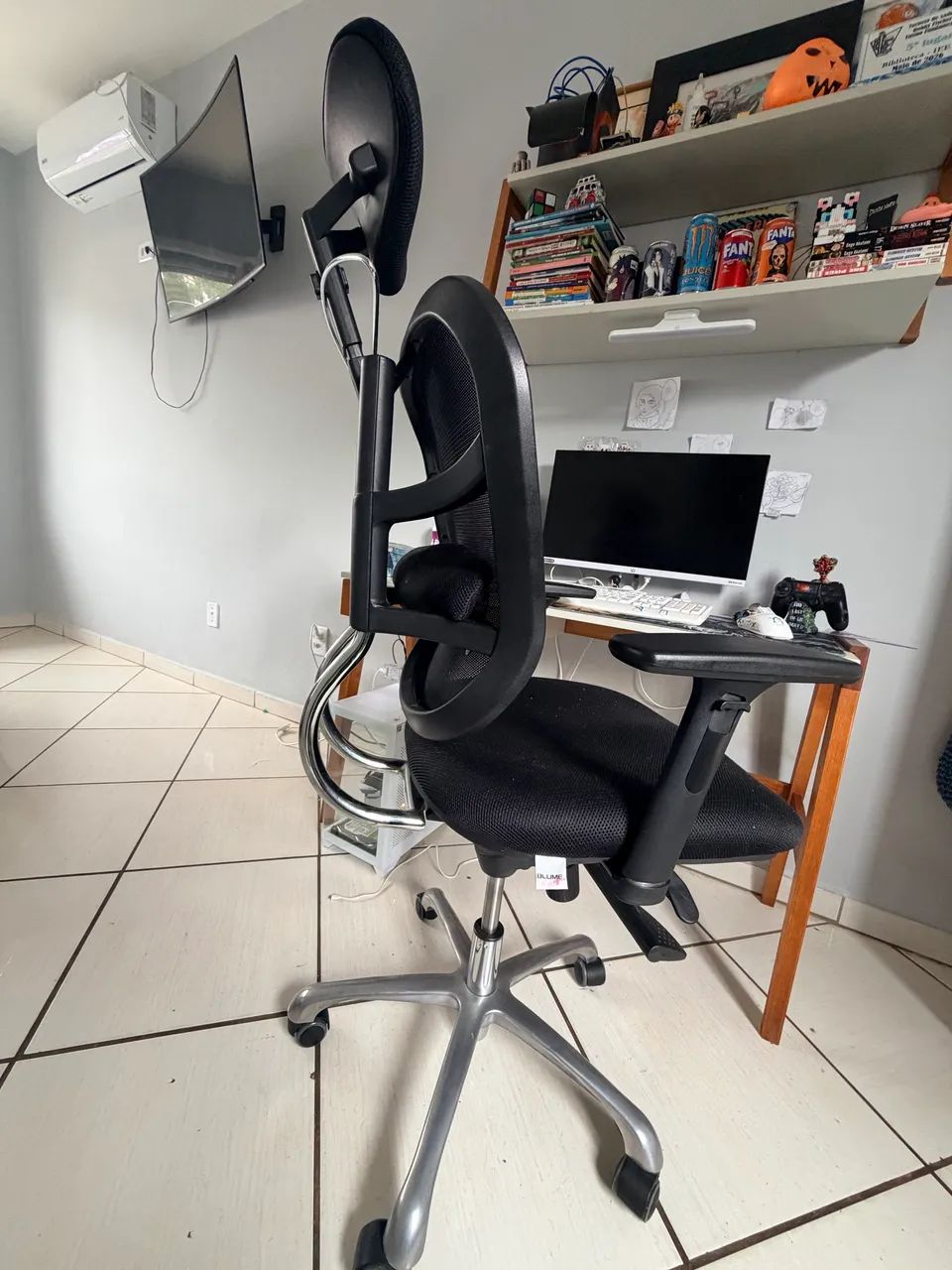 Cadeira escritório Presidente Blume - Foto 2