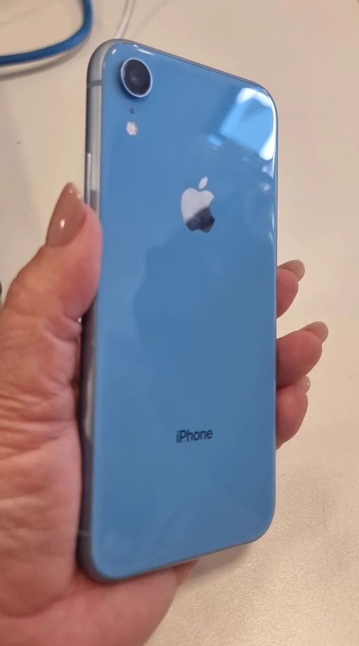 iphone xr azul 128gb