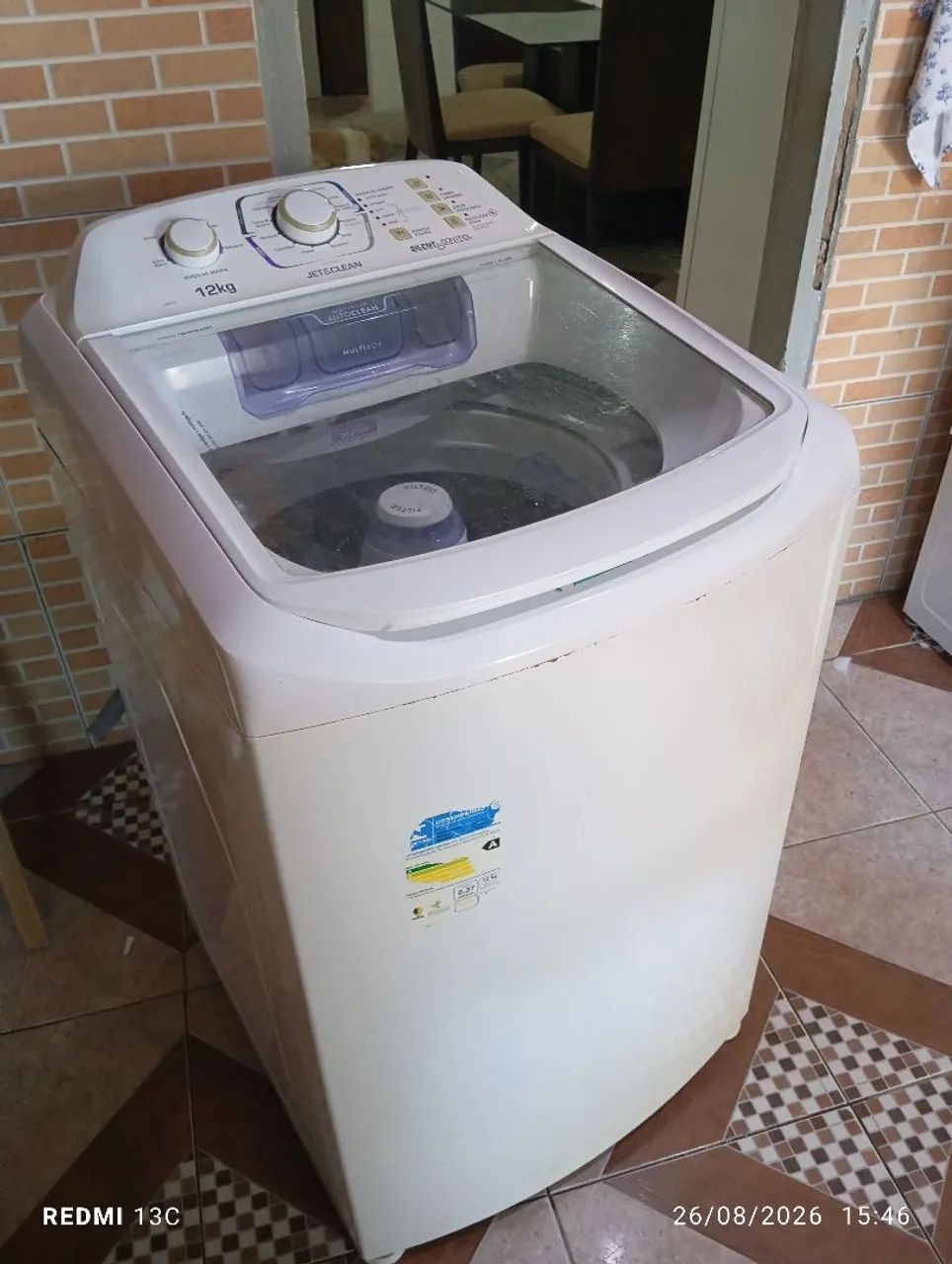 Máquina de lavar Eletrolux 12kg