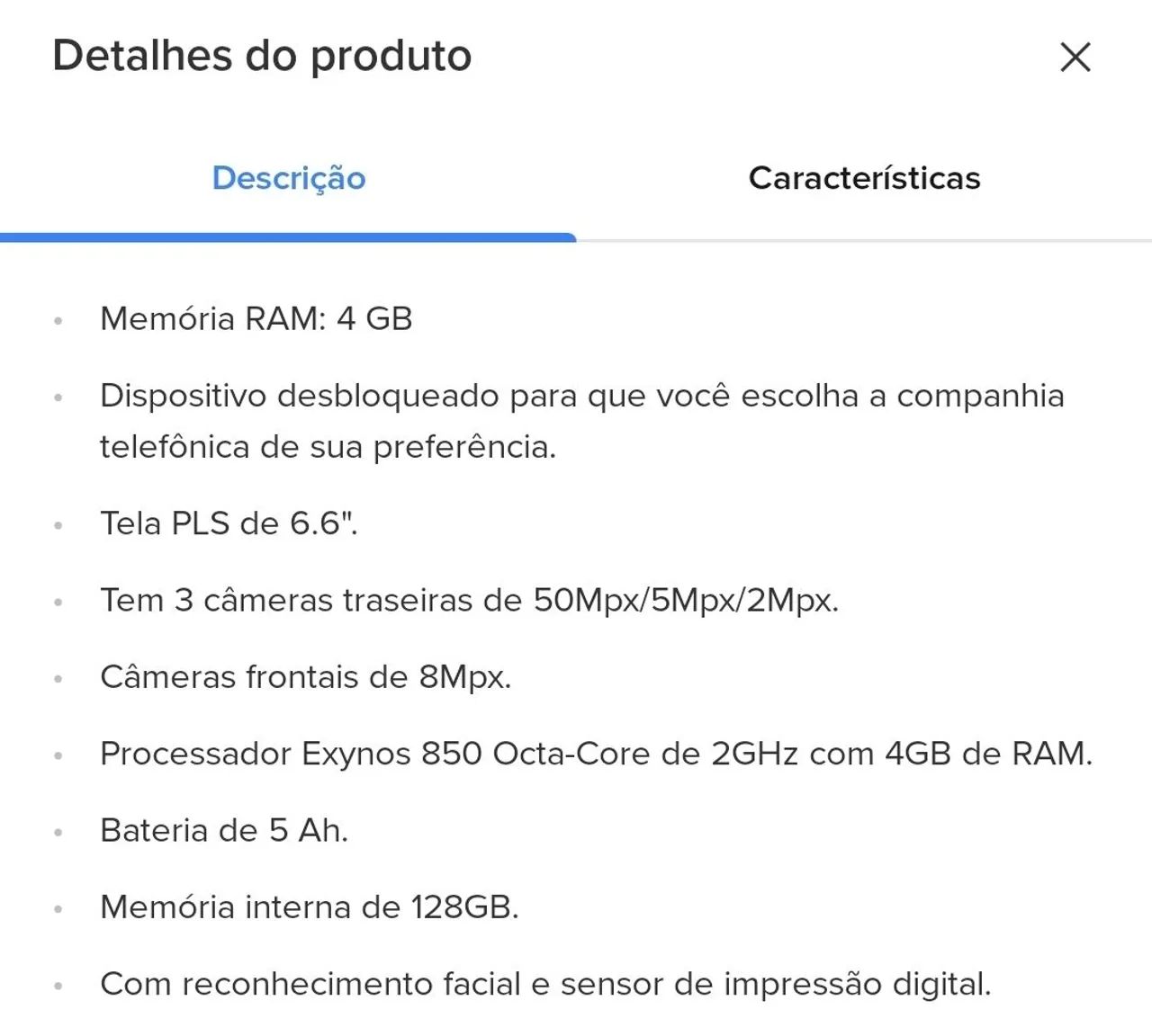 Samsung M13 Verde 128gb 4gb de RAM Com acessórios  - Foto 4