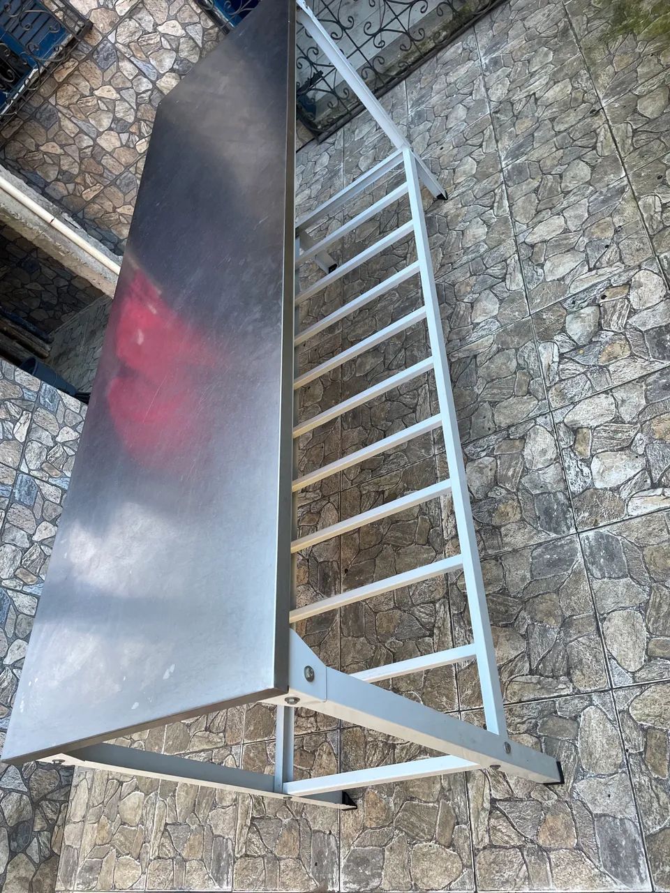 Mesa de inox 190cm - Foto 2