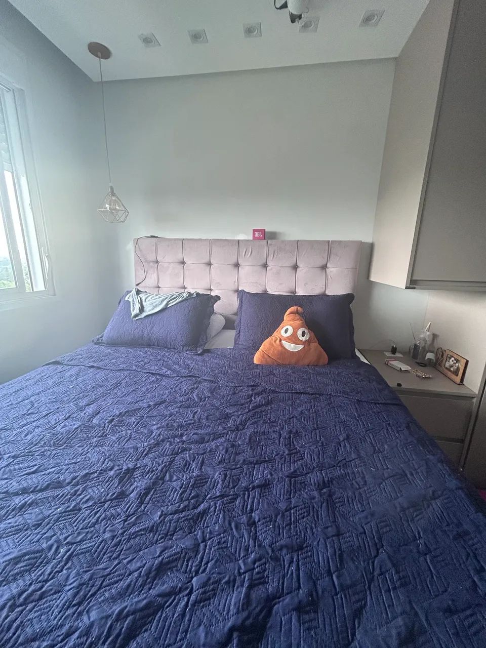 Cabeceira estofada cama queen - Foto 3