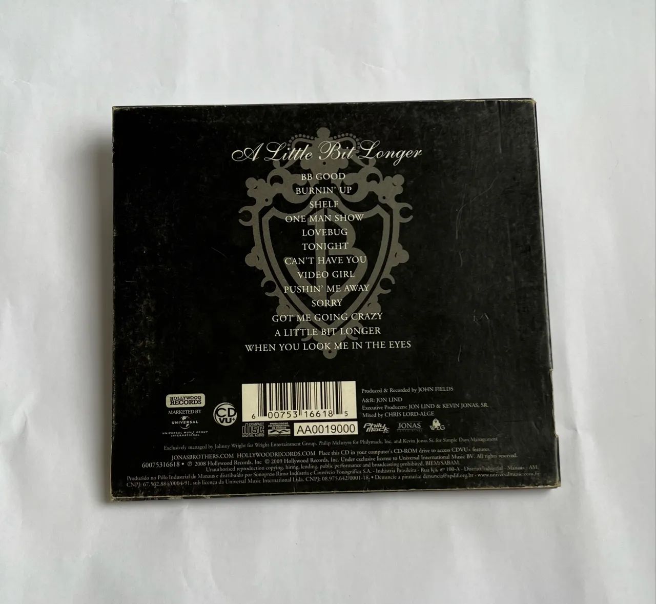 USADO | CD A Little Bit Longer - Jonas Brothers - Foto 2