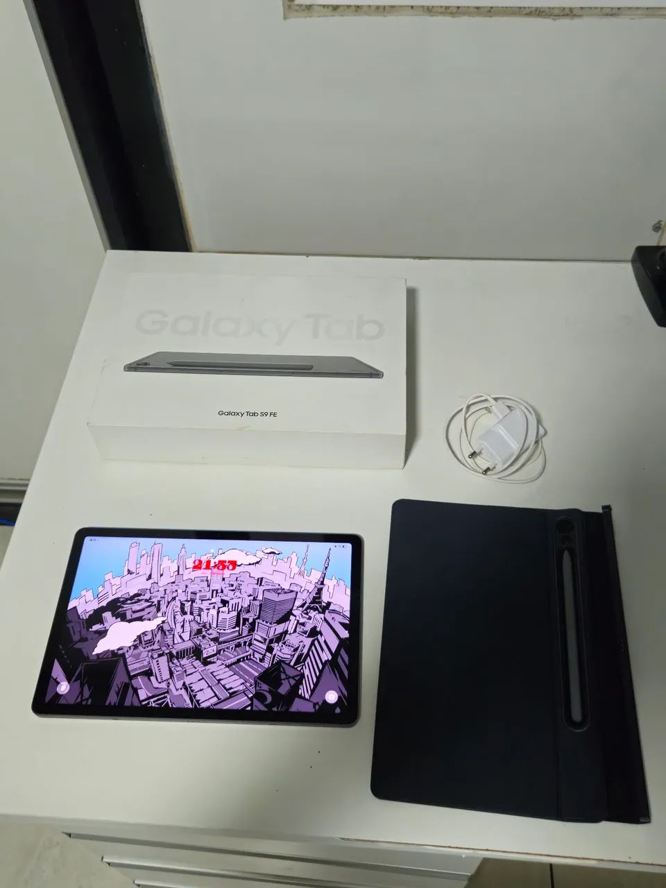 Tablet Samsung Galaxy Tab S9 FE Perfeito estado!