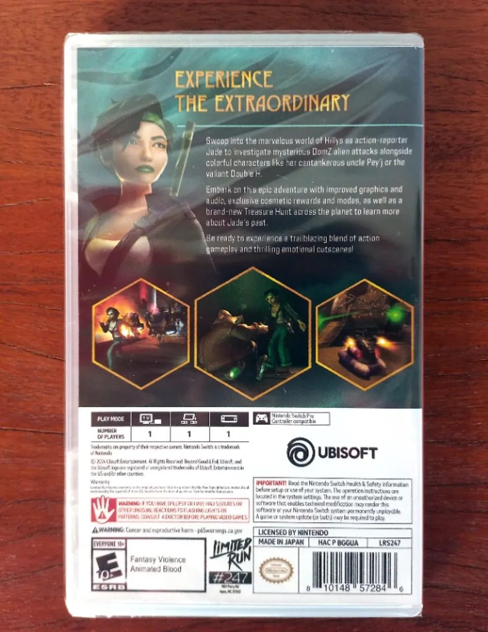 Beyond Good & Evil 20th Anniversary Edition Switch LACRADO - LIMITED RUN - Foto 2