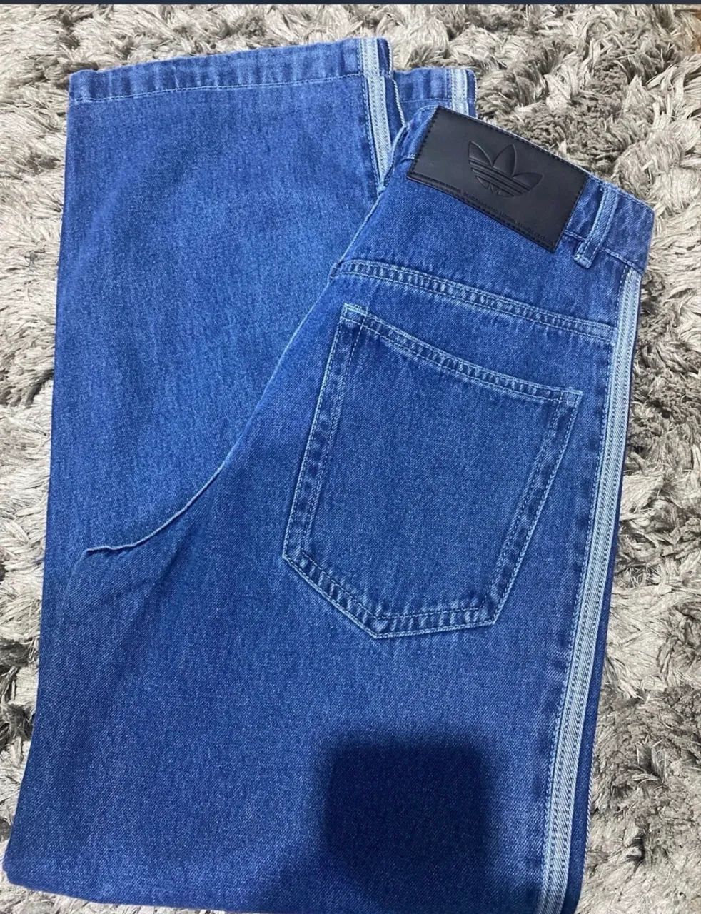 Calça jeans Adidas denim 46 - Foto 3