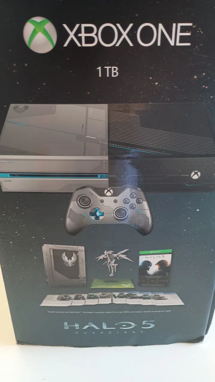 Xbox one edição limitada Halo 5  - Foto 2