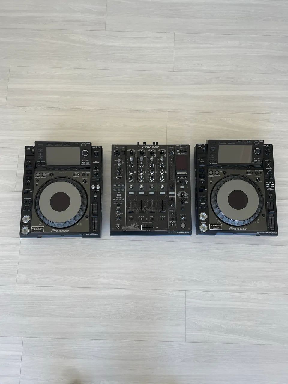 Kit CDJ 2000 Nexus 1 + DJM 900 Nexus 1 em perfeito funcionamento 1