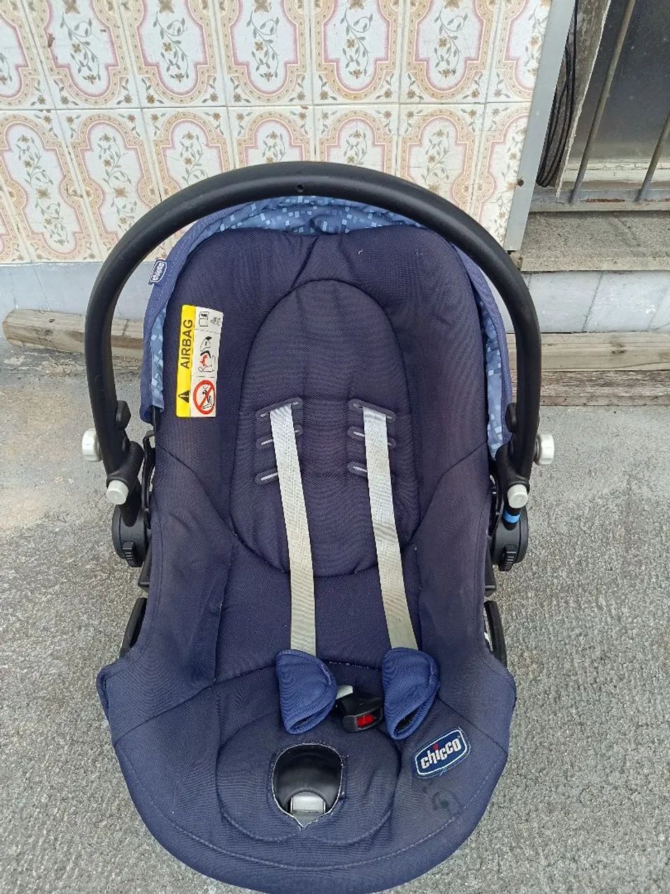 Kit carrinho, bebê conforto e Moisés chicco - Foto 2