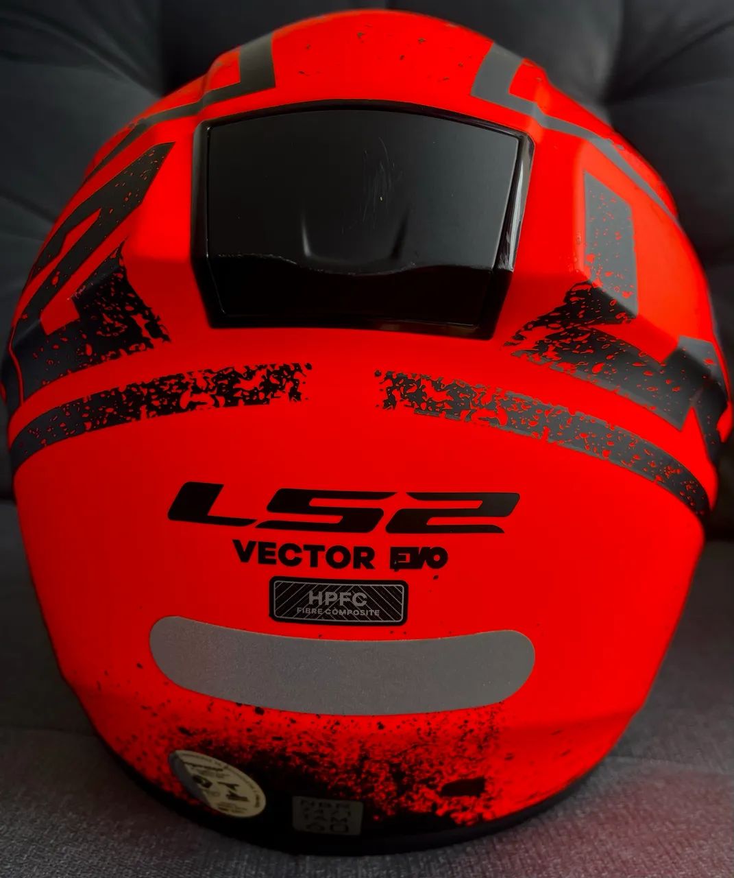 Capacete LS2 Vector Evo tam 60 - Foto 2