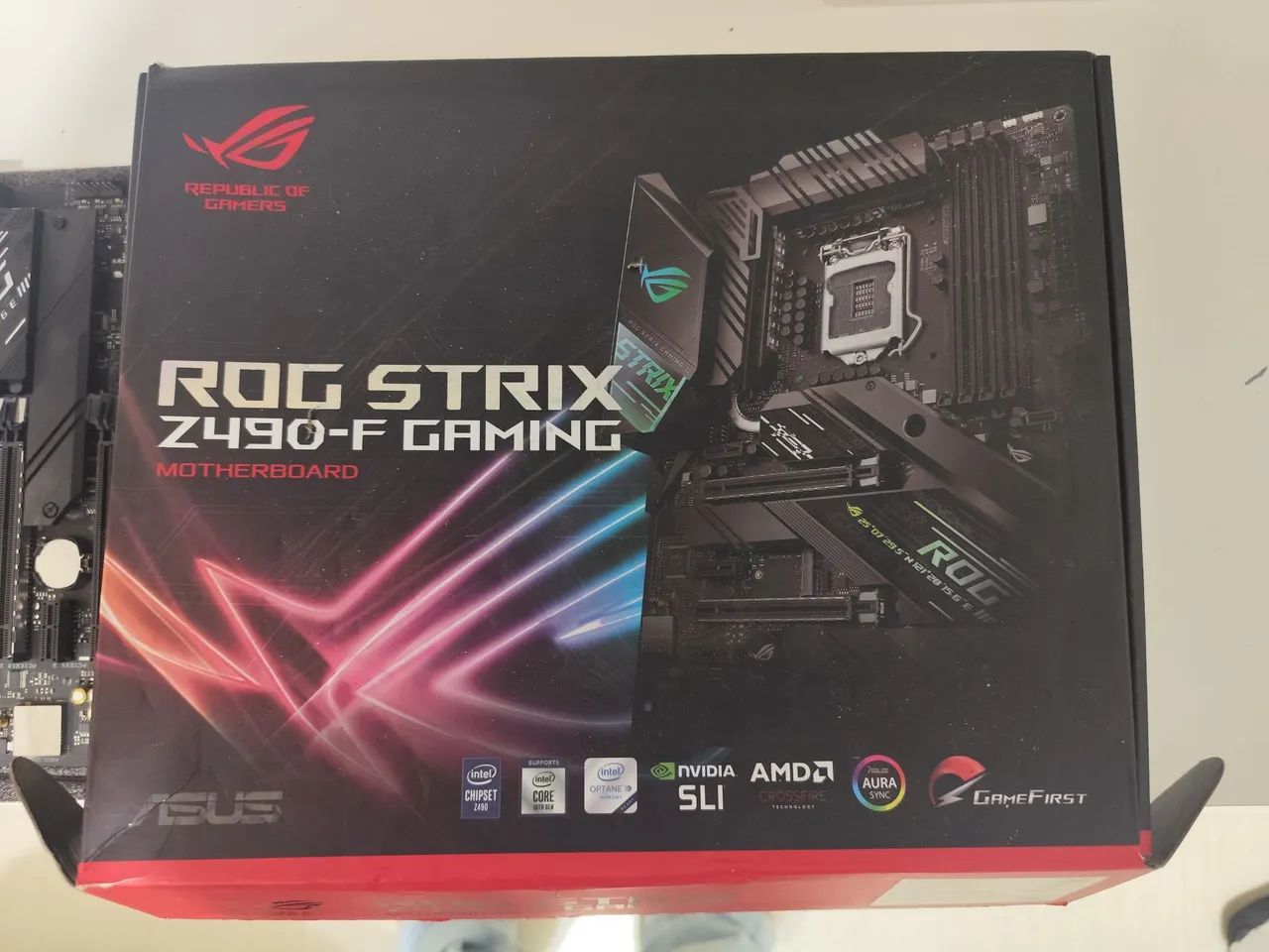 Kit Upgrade Intel i7 10700K + Placa Mãe ASUS ROG Strix Z490 + 16GB