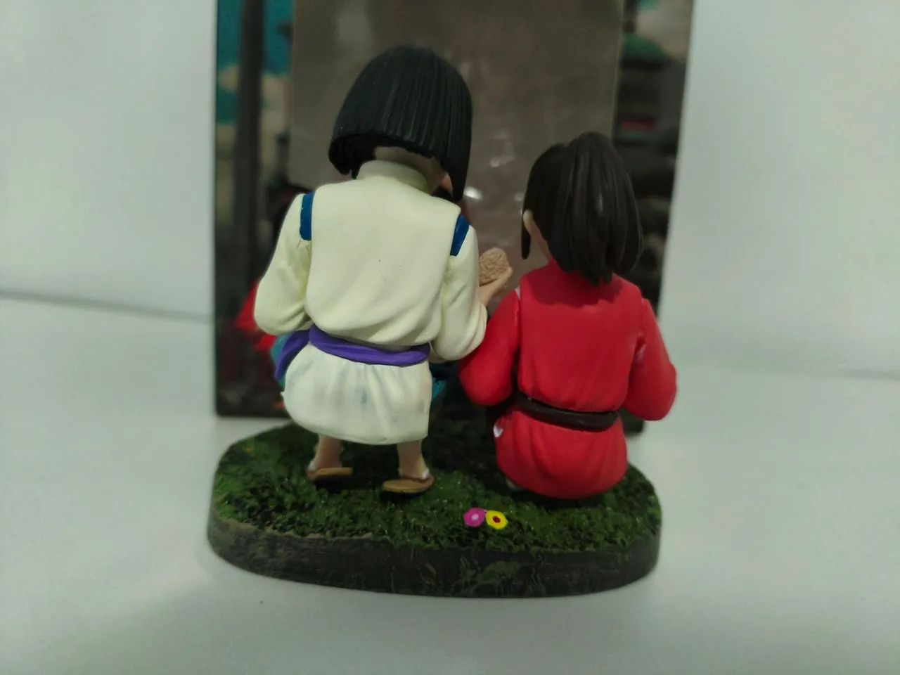 Action Figure Chihiro e Haku cena da comida material PVC  - Foto 4