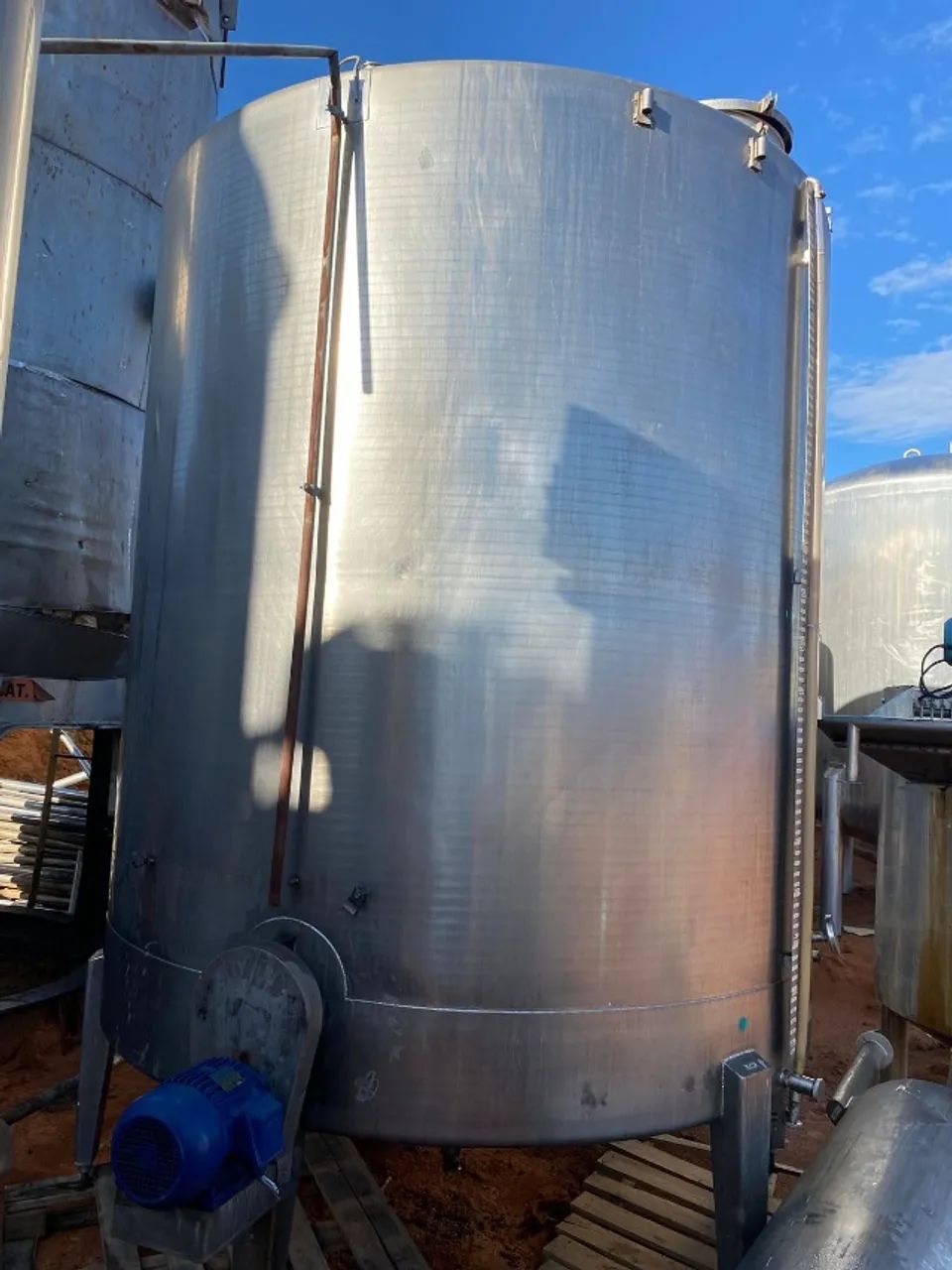 Tanque misturador inox 10.000L - Foto 4