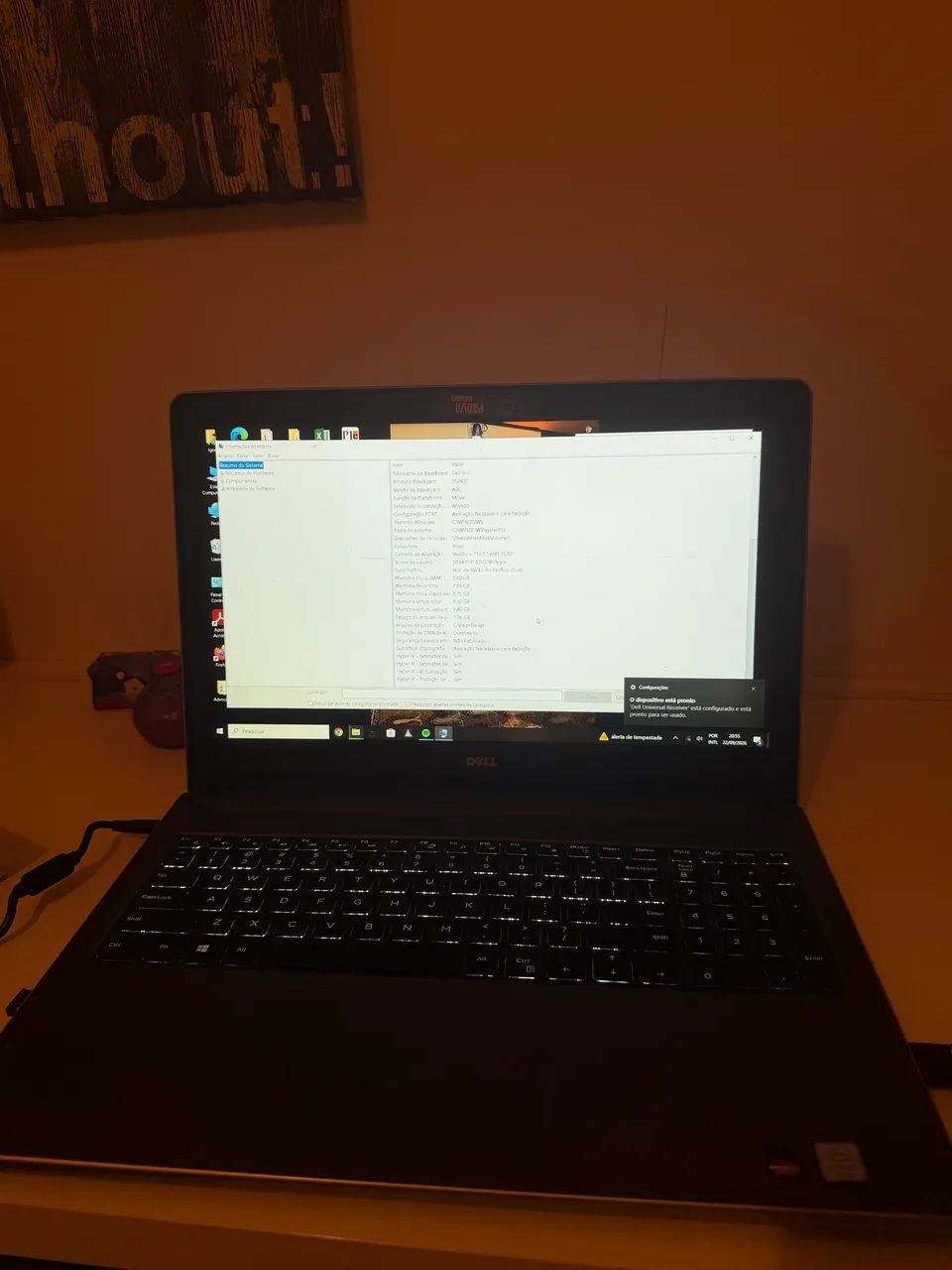 Notebook Dell Inspiron 15 5559 i7 6ª Geração 8GB Touc - Notebooks