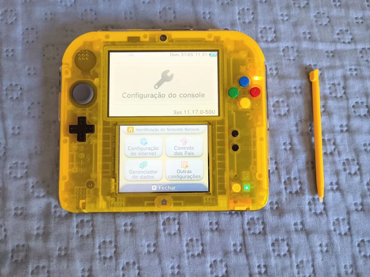 NINTENDO 2DS CLEAR YELLOW DESBLOQUEADO  - Foto 5