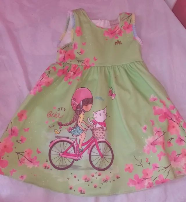 Vestido bebê menina