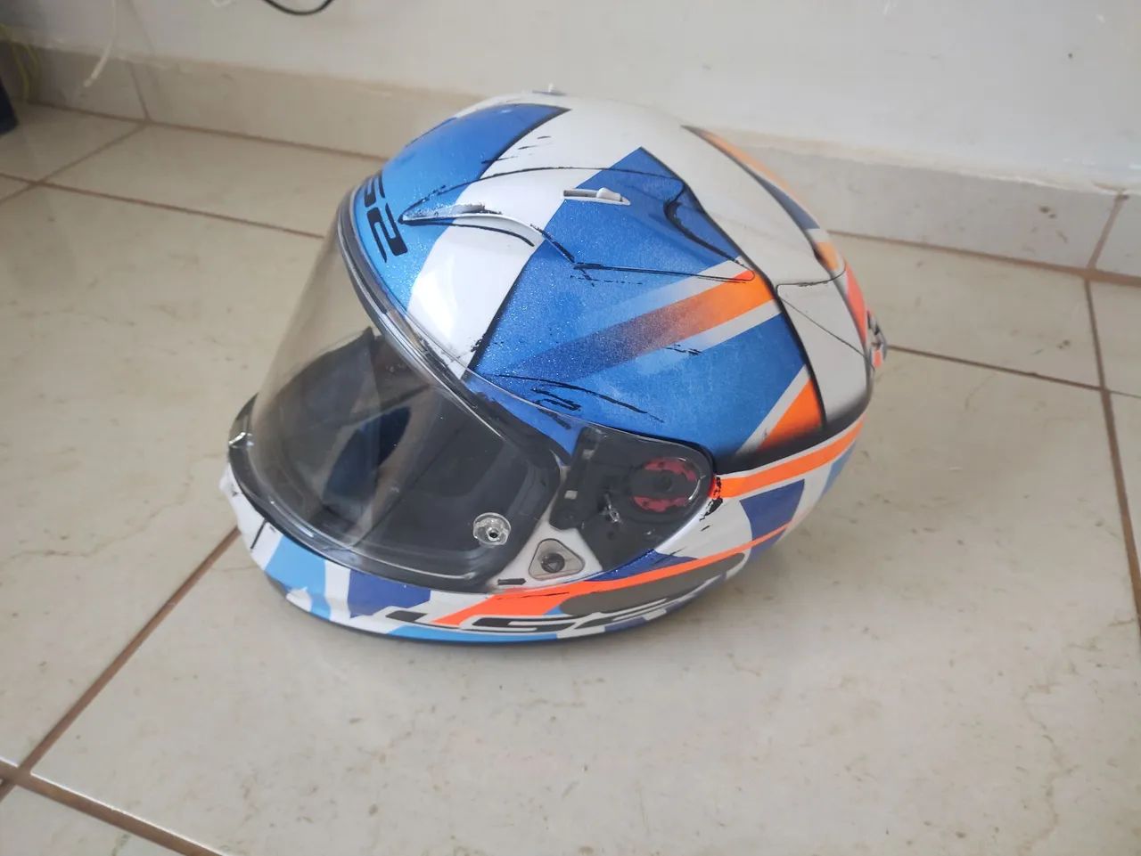 Capacete LS2 Arrow R evo número 56 original 