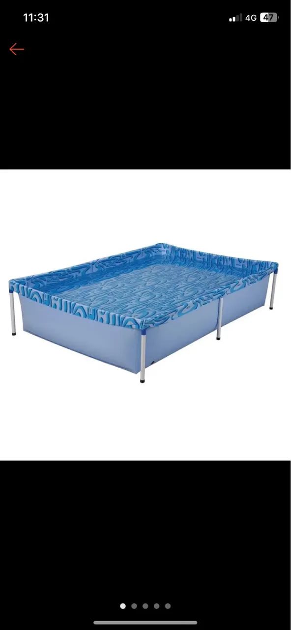 Piscina 1000L e churrasqueira com 3 grelhas - Foto 2