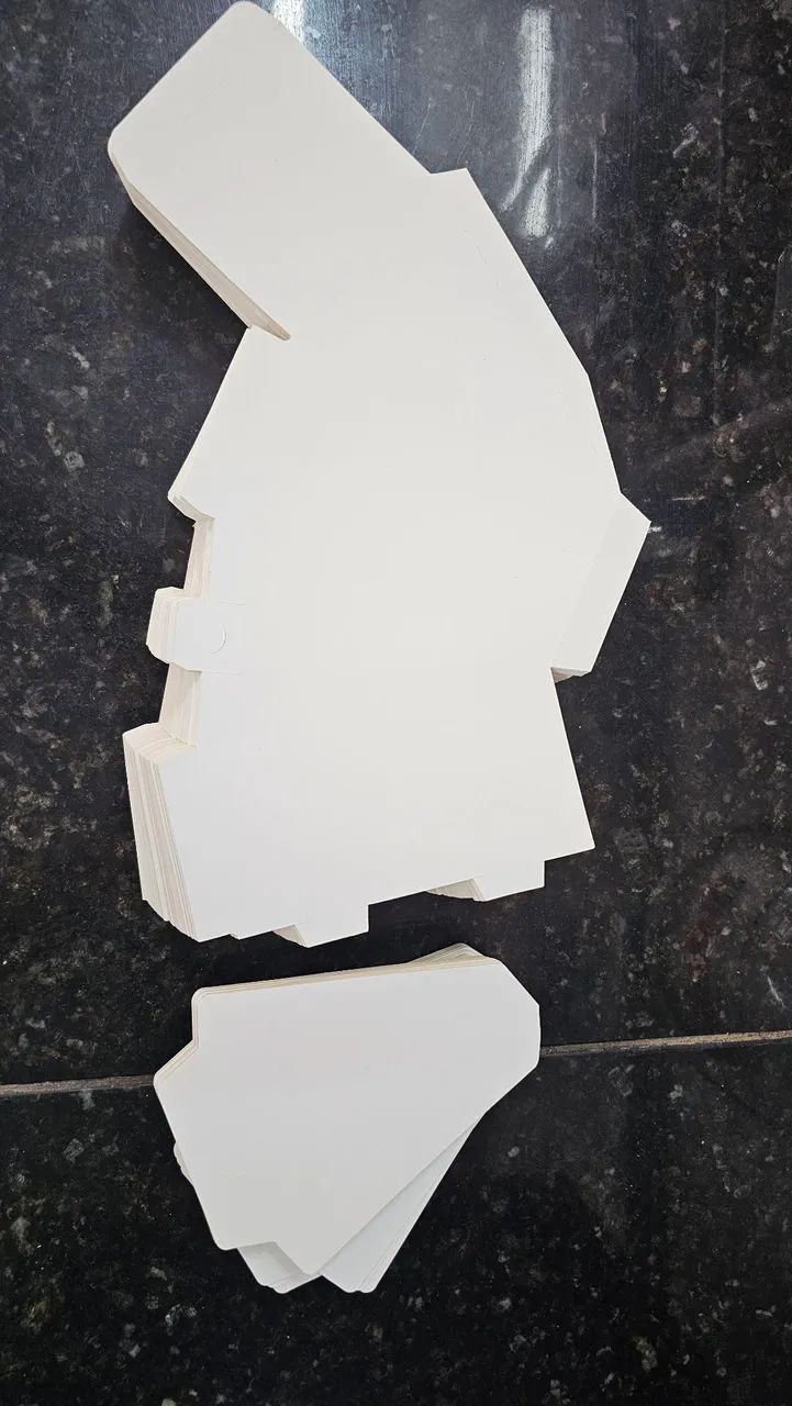 100 Embalagens fatia de tortas - Foto 2