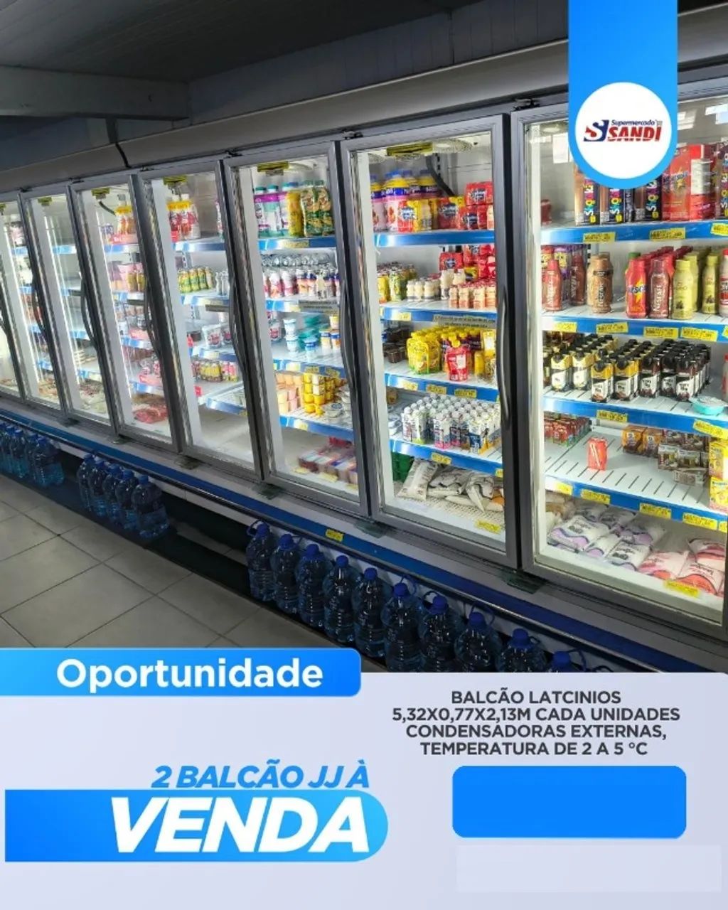 2 FREEZER REFRIGERADO 8 portas