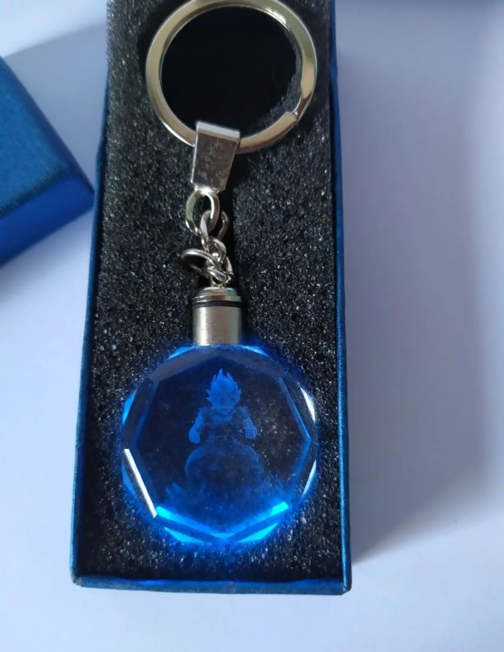  Chaveiro DBZ Cristal LED 