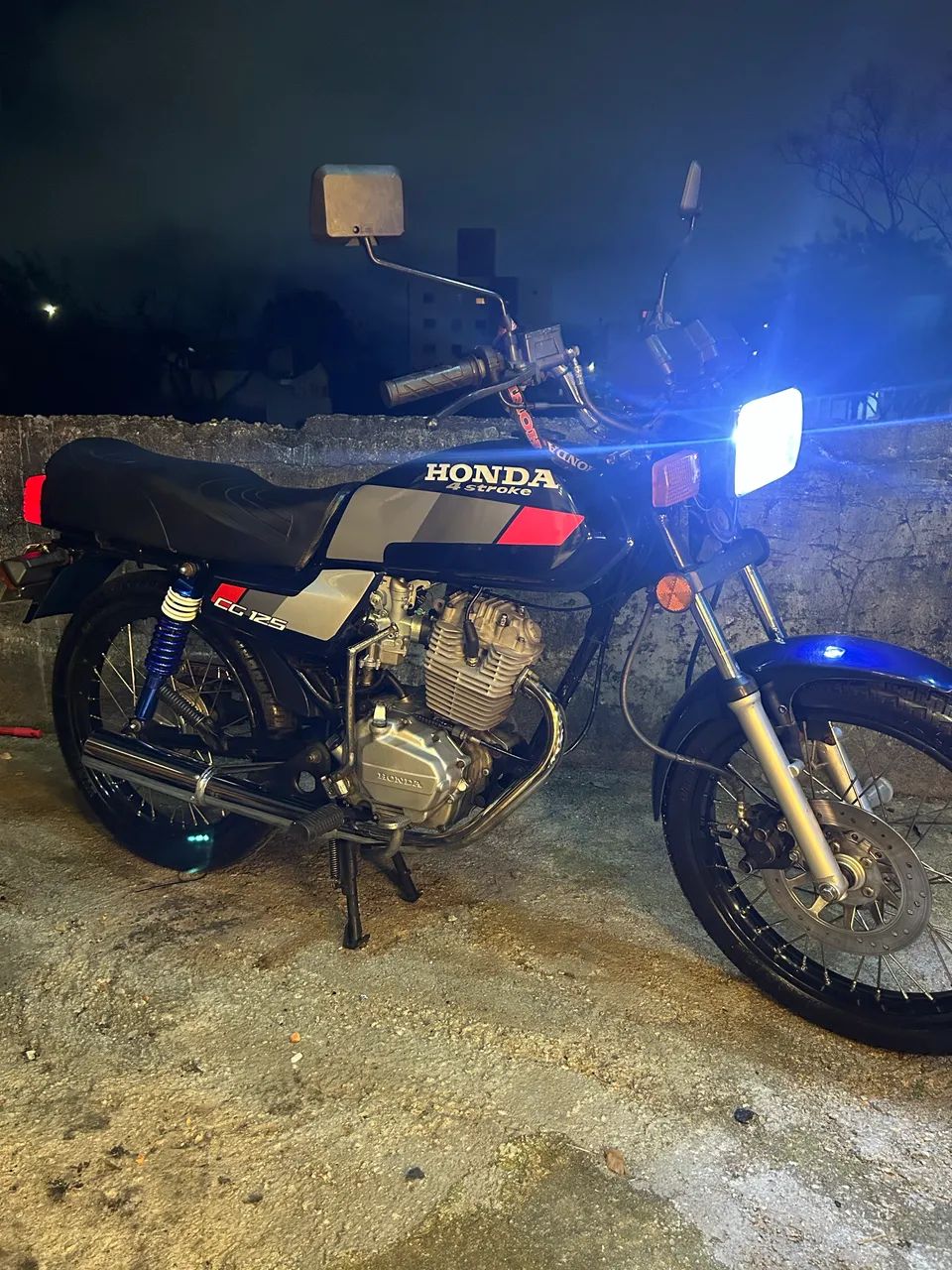 Vendo cg 125 ano 87 azul  - Foto 3