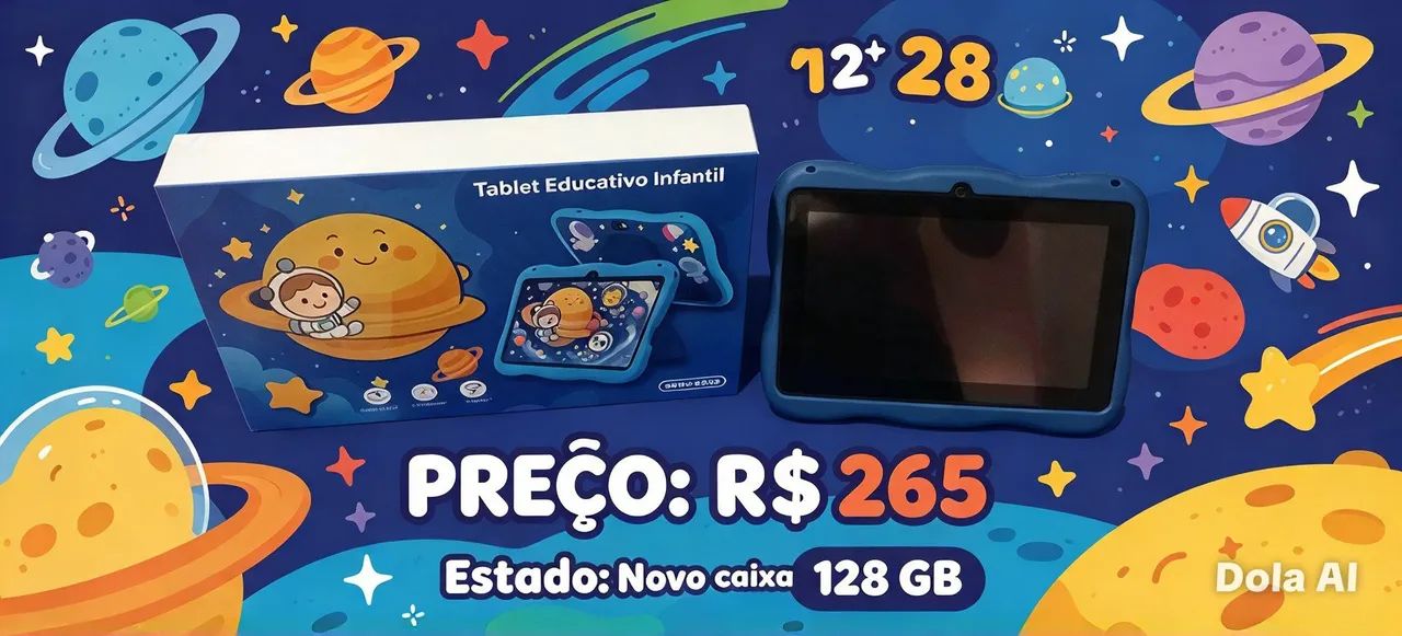 Vendo tablete na caixa com carregador  - Foto 2