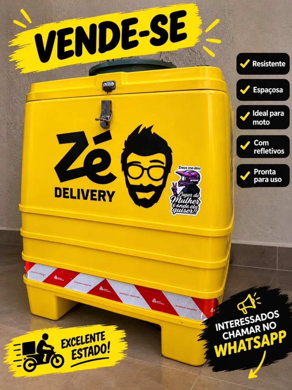 Vende -se baú Zé delivery usado 