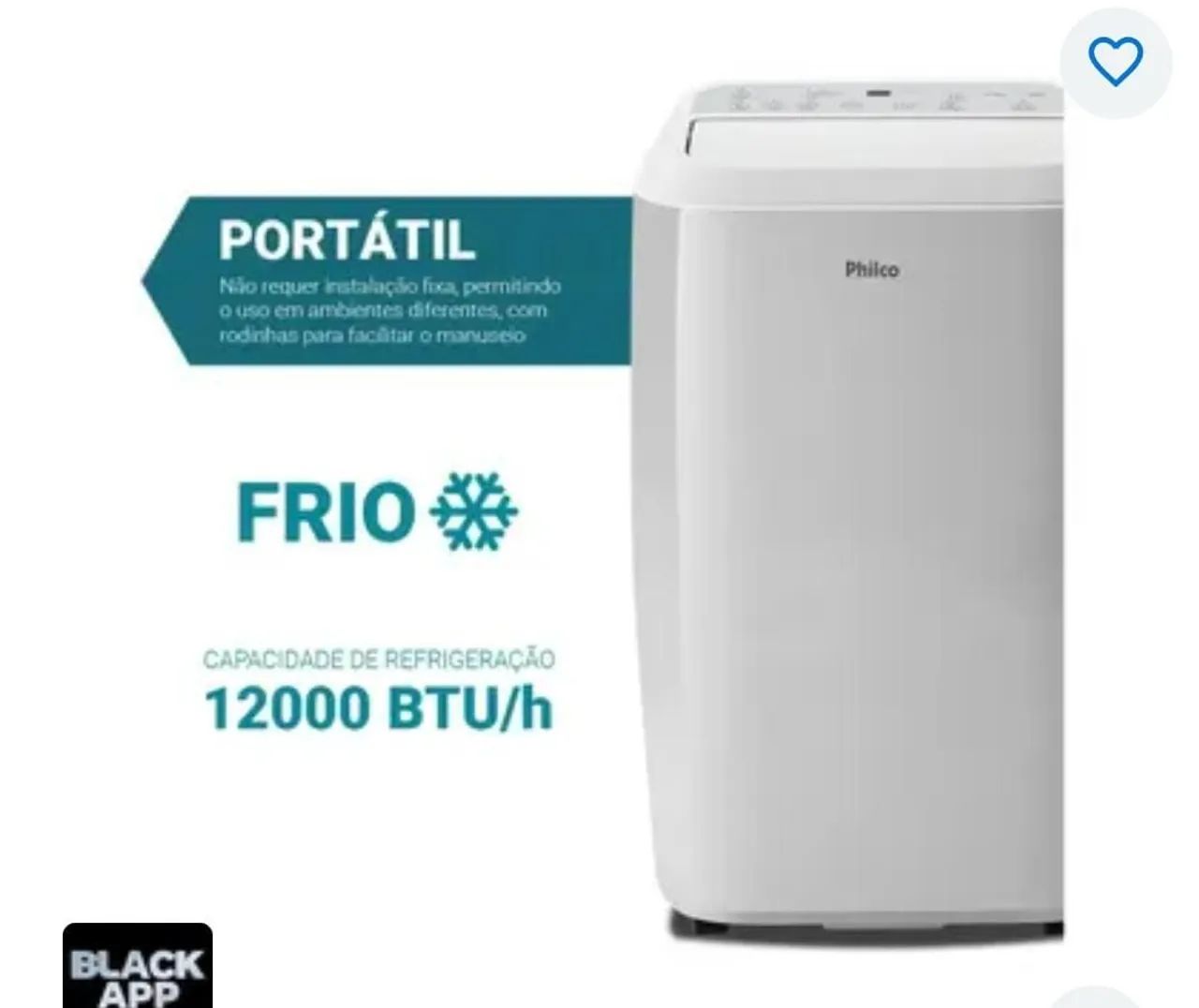 Ar-Condicionado Portátil Philco PAC12000F5 Frio - Foto 4