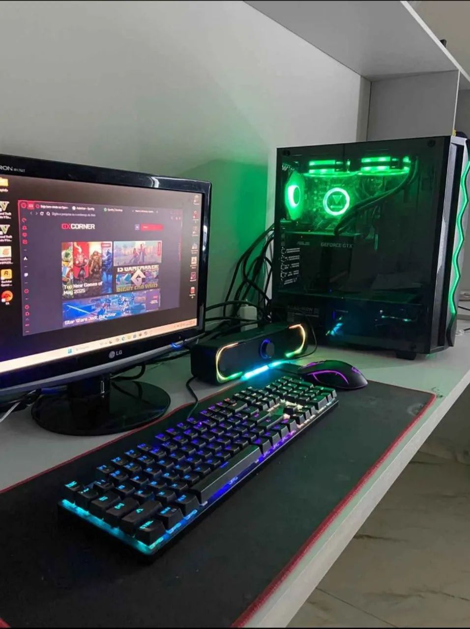 PC Gamer I7 + 16gb RAM + SSD 1TB