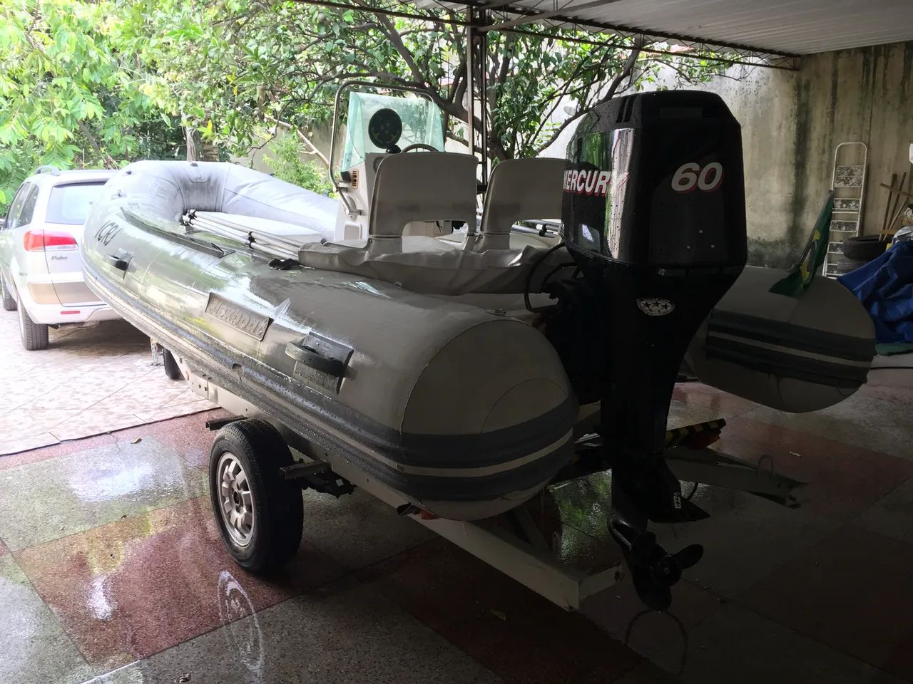 Flexboat SR 15 - Mercury 60 hp- 4 tempos.