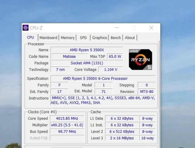 Processador Ryzen 5 3500X - Foto 4
