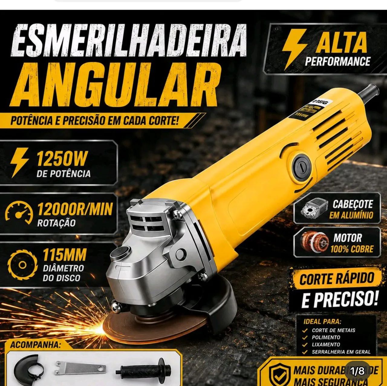 Lixadeira e esmeraldeira  - Foto 2