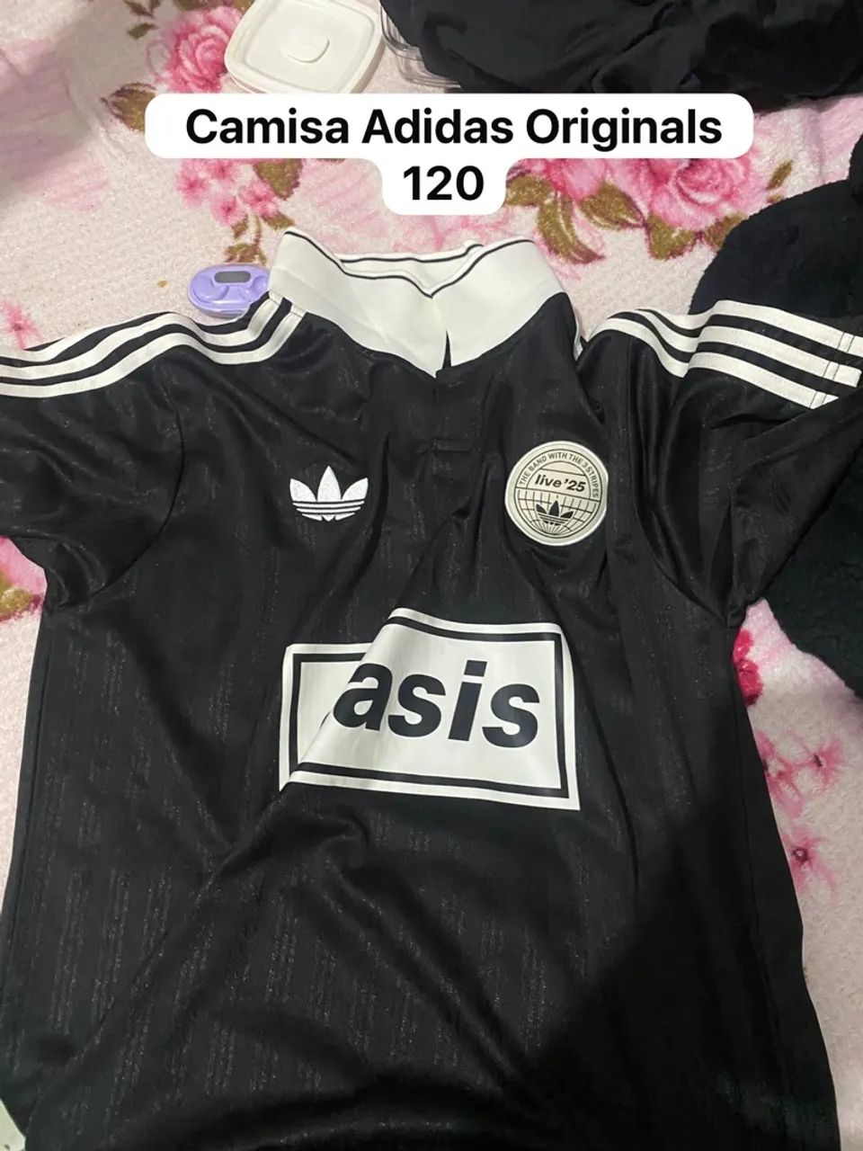 Blusa adidas e luva térmica