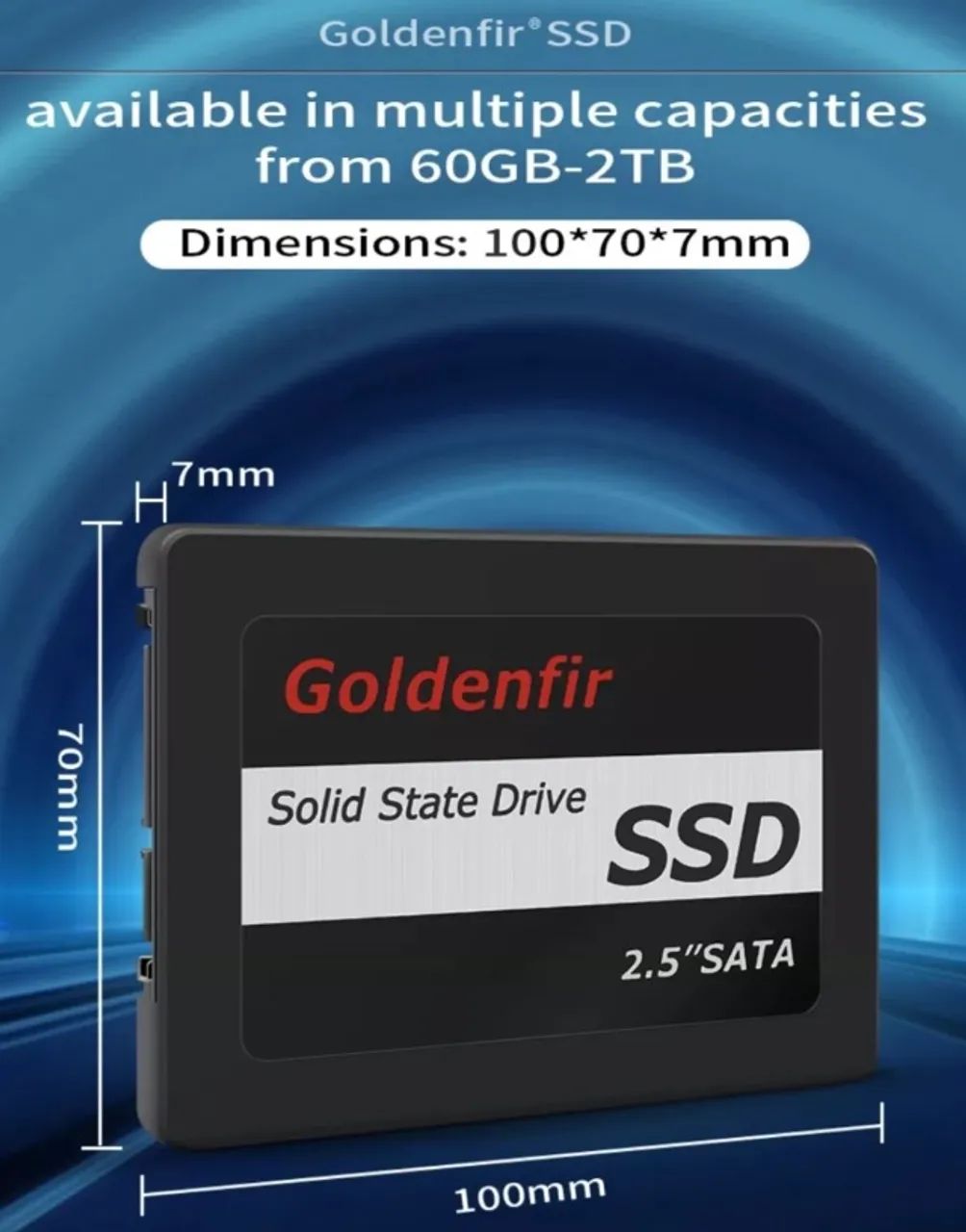 SSD Goldenfir **!!!Promoção!!!** 128GB, 240GB, 256GB, 360GB, 480GB, 512GB e 1TB 2,5" Sata3 - Foto 6