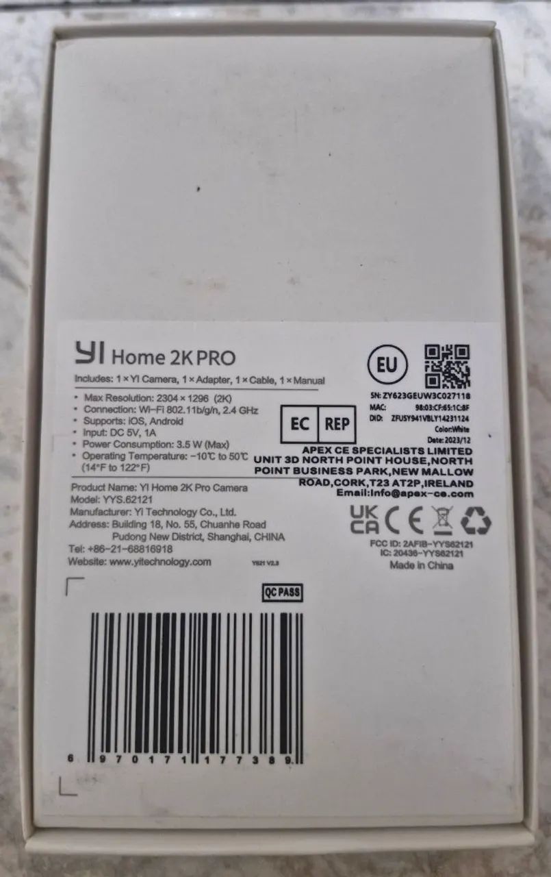 Câmera de Segurança YI Home 2K Pro - Foto 3