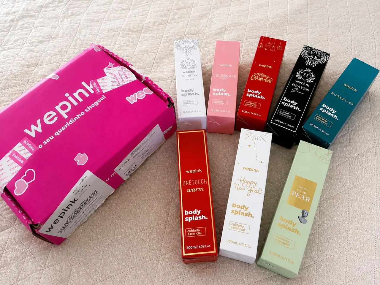 Body Splashs WEPINK  ( 4 unidades )