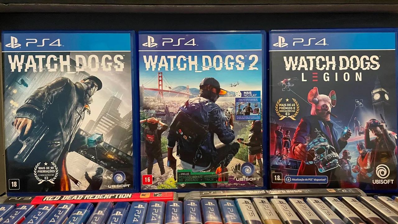 WHATCHDOGS COMBO - JOGOS PS4