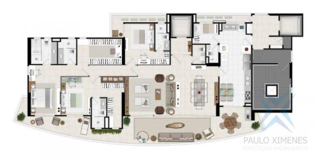 Apartamento com 4 dormitórios à venda, 219 m² por r$ 1.844.900 - aldeota - fortaleza/ce - Foto 8