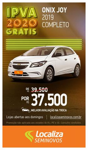 CHEVROLET ONIX 2018/2019 1.0 MPFI JOY 8V FLEX 4P MANUAL