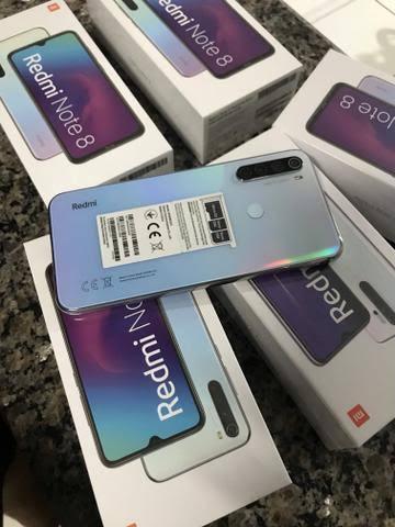 Celular Xiaomi note 8 64 gb novo lacrado película de brinde