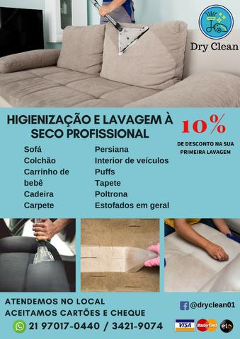 Lavagem à seco de estofados - Promoção de primavera Até 3x no cartão - Foto 5