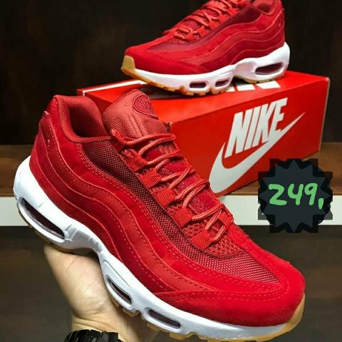 air max 95 vermelho