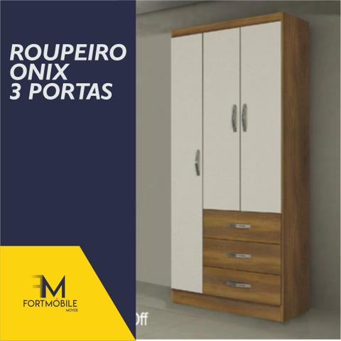 Roupeiro Ônix 3 Portas ( Entrega Grátis) - Foto 5